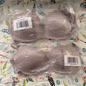 Victoria's Secret Lavender Strapless Bra